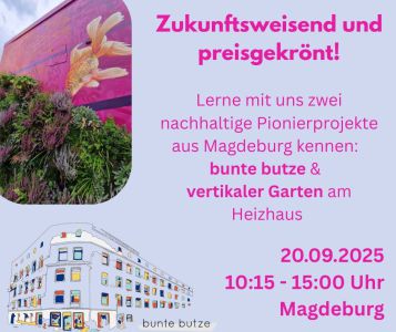 Zukunftsweisend und preisgekrönt: Besucht mit uns zwei herausragende Klimaschutzprojekte