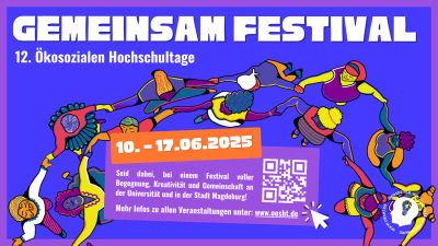 Gemeinsam Festival - 12. Ökosozialen Hochschultage
