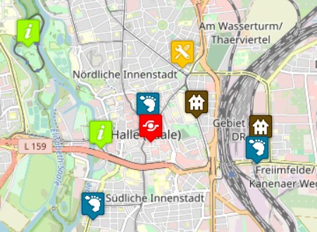 Link zu Nachhaltig in Sachsen-Anhalt Kartenansicht